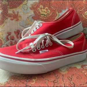 Red Classic Vans